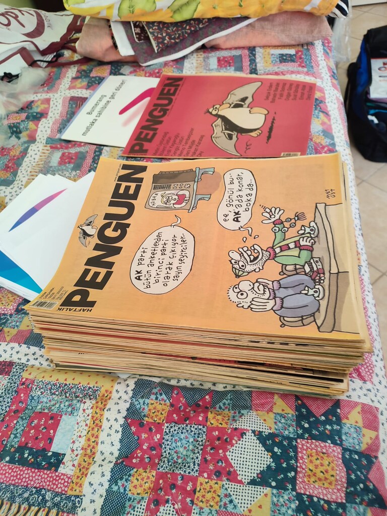 Koleksiyonluk Penguen Mizah Dergisi Lotu (101 Adet) İlk 27 Sayı - 3