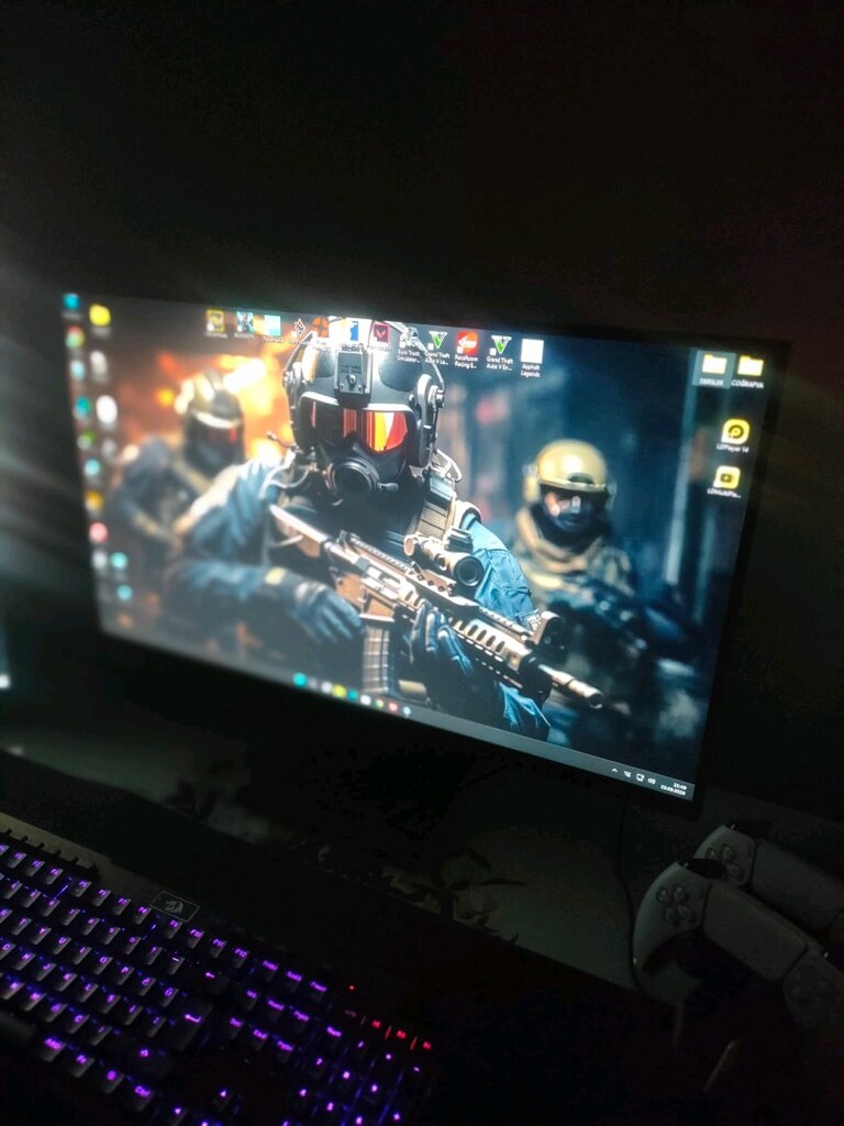 RTX 5070 & Intel Ultra 5 Canavar Sistem direksiyonseti,klavye,mause - 2