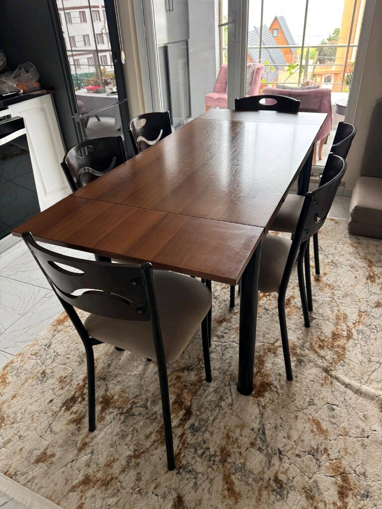 yemek masası 6 Sandalye - 3