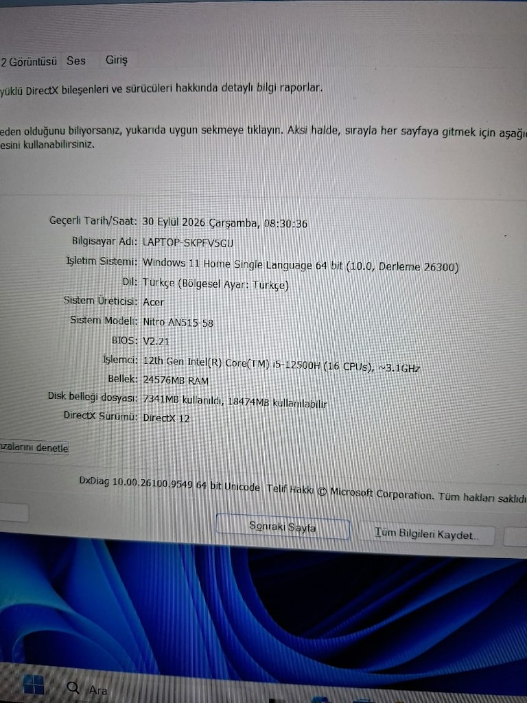 Acer Nitro 5 - 2