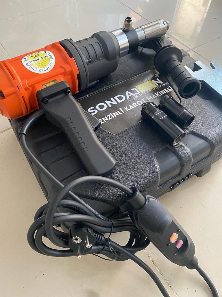 SONDAJSAN Hiro 3400W Karot ve El Sonsaj Makinesi 5 Metre Set - 5
