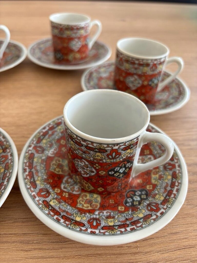 6’lı Retro Turk Kahvesi Set - 2
