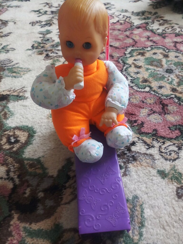 biberonlu yatinca gozleri kapanan yatakli bebek uzunluk 30 cm 28cm - 2