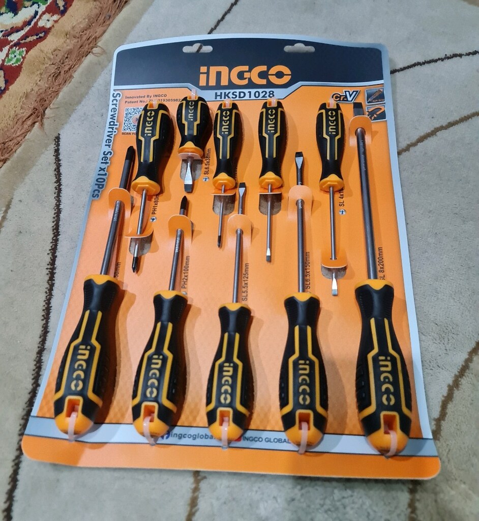 Ingco 10 Parça Tornavida Seti Sıfır - 6