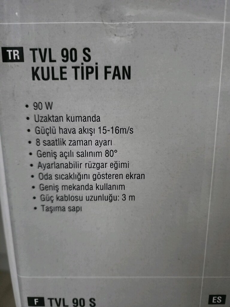 Fakir Kule Tipi Fan - 2