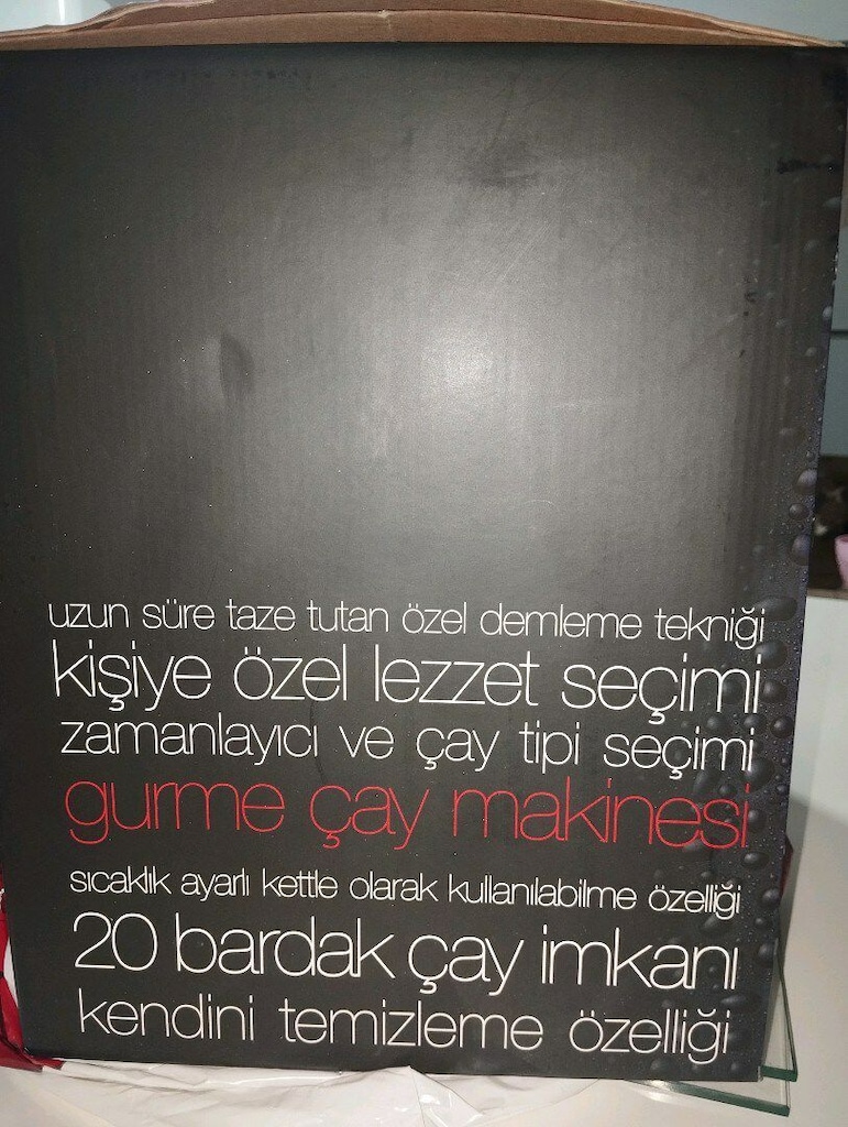 Arçelik Çay Makinasi Kapalı Kutu Kullanılmadı - 2