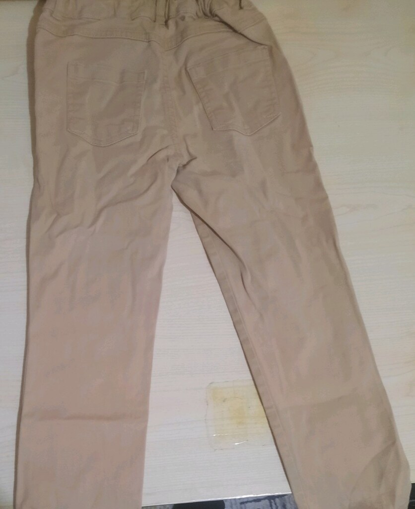 LCW Bej Beli Ayarlanabilir Kanvas Pantolon (7-8Y / 8-9Y) - 3