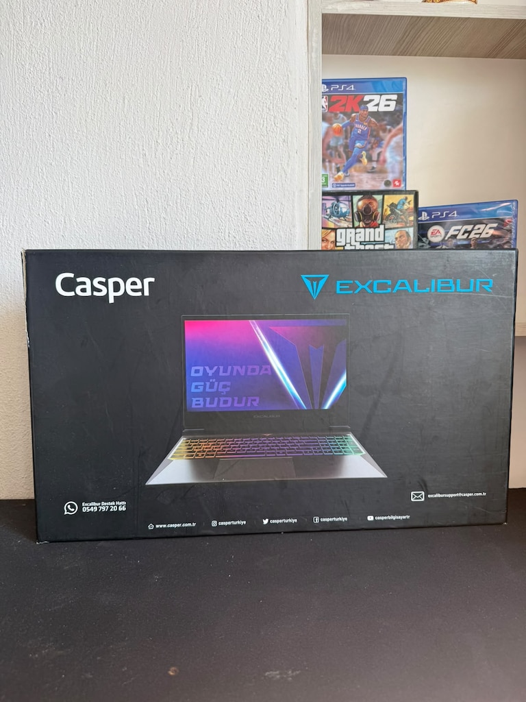 Casper Excalibur G870 i5-12450H RTX 4060 16GB 512GB Kutulu Faturalı - 7