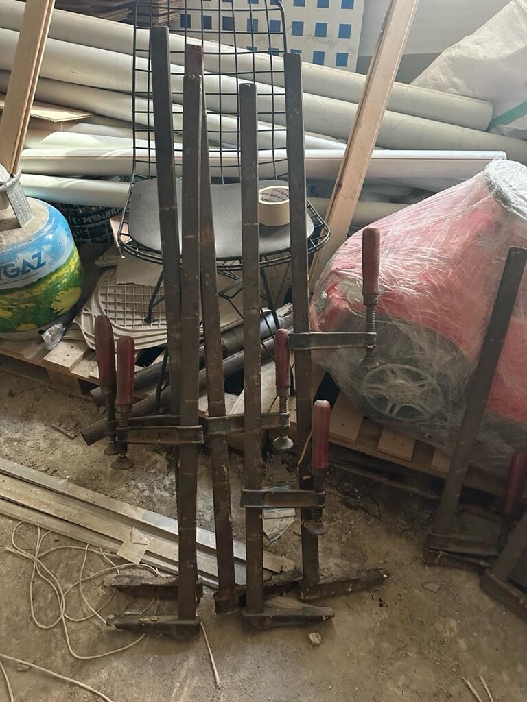 5 adet 1 metrelik 4 adet 50 cm lik mengene - 3