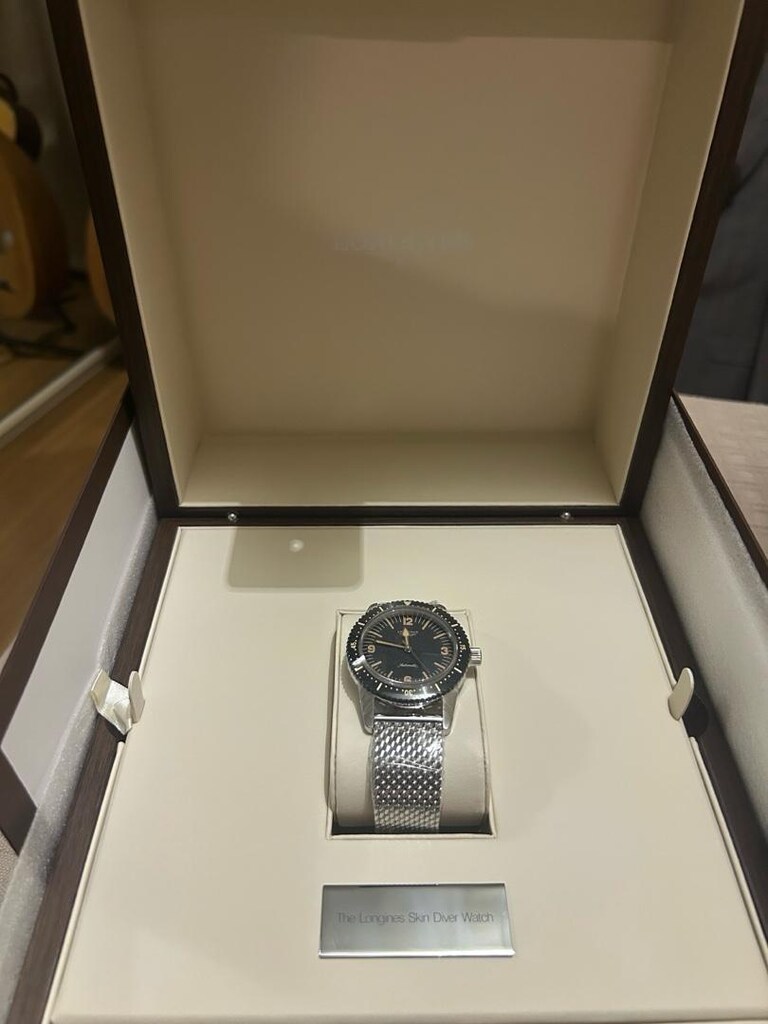 Longines Heritage Skin Diver Yeni Sertifika Kutu Fatura - 2