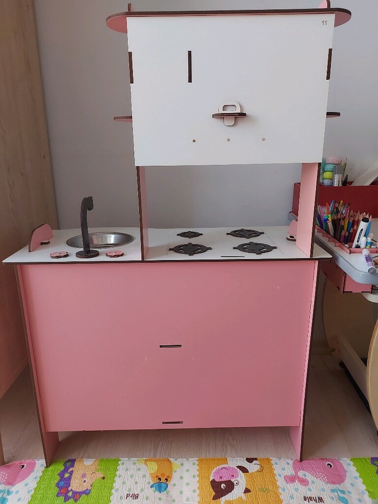 Ahşap oyuncak mutfak - 5