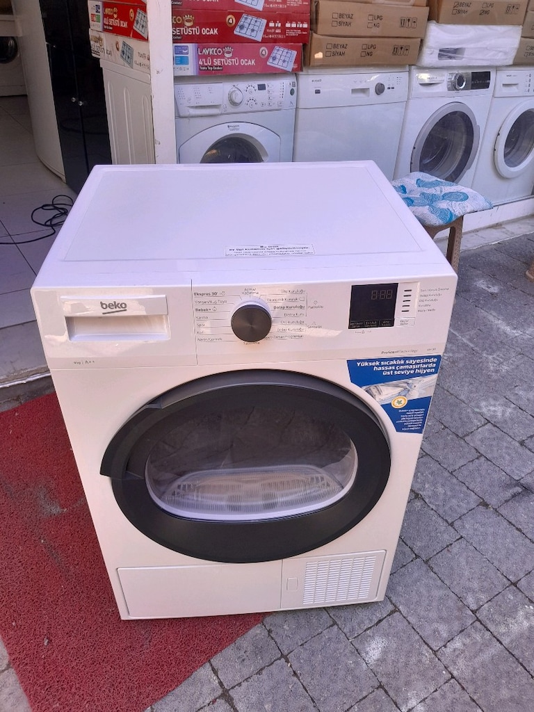 sıfır ayarında beko marka 9 kiloluk çamaşır kurutma makinesi - 2
