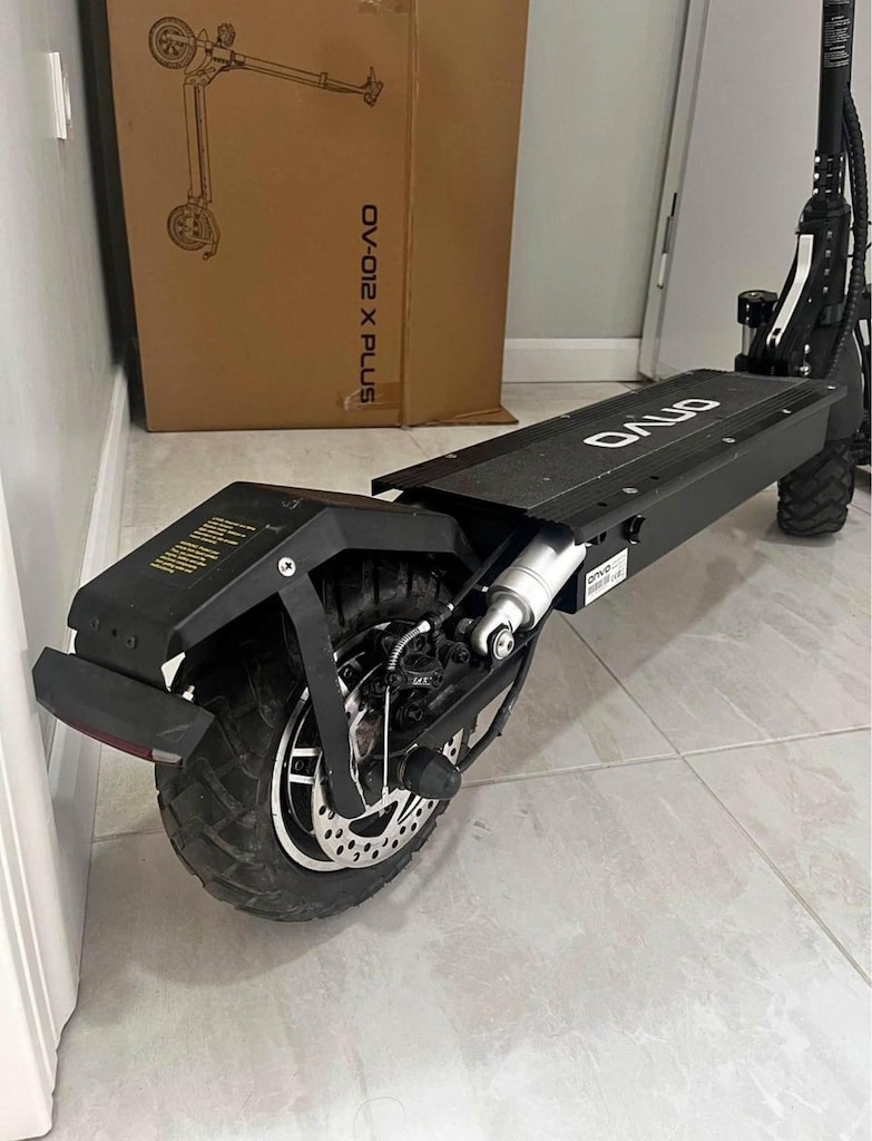 Onvo 012 XPlus Elektrikli Scooter 1600W Çift Çeker 4 Aylık 200'kmde - 5
