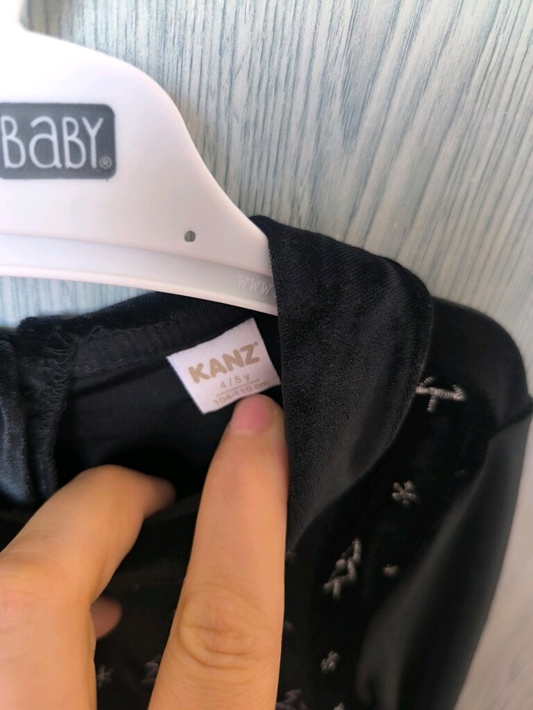 kadife tüllü kız çocuk elbise - 4