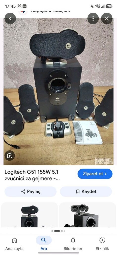 Logitech G51 Türkiye'de esişi benzeri yok - 2
