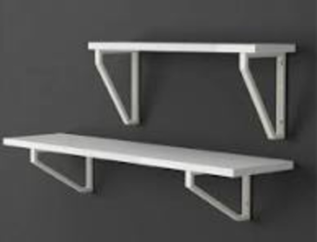 2 adet raf tutucu - beyaz - IKEA - 13