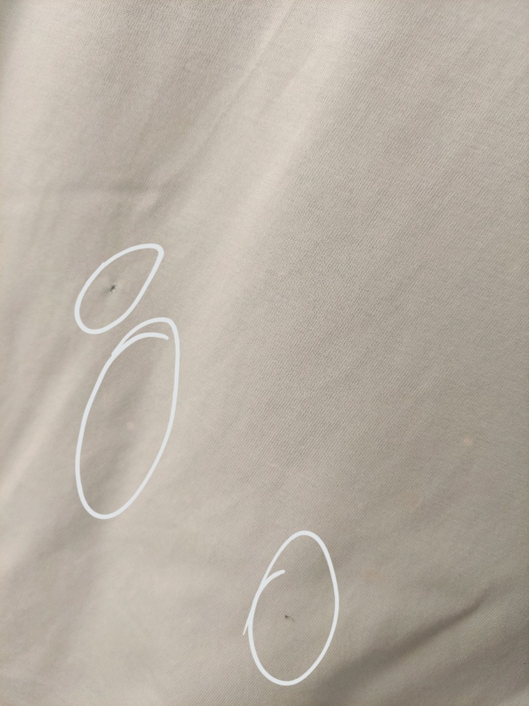 Trendy Açık Mavi resim Baskılı Tişört - 7