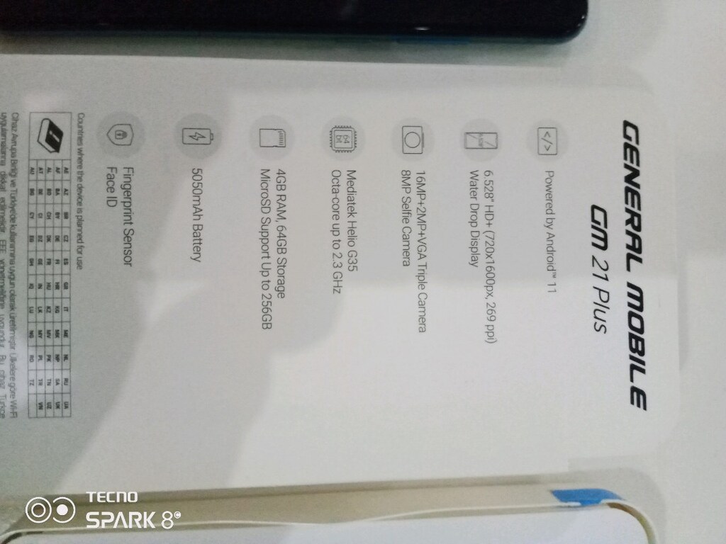 GM 21 PLUS 64 GB - 2