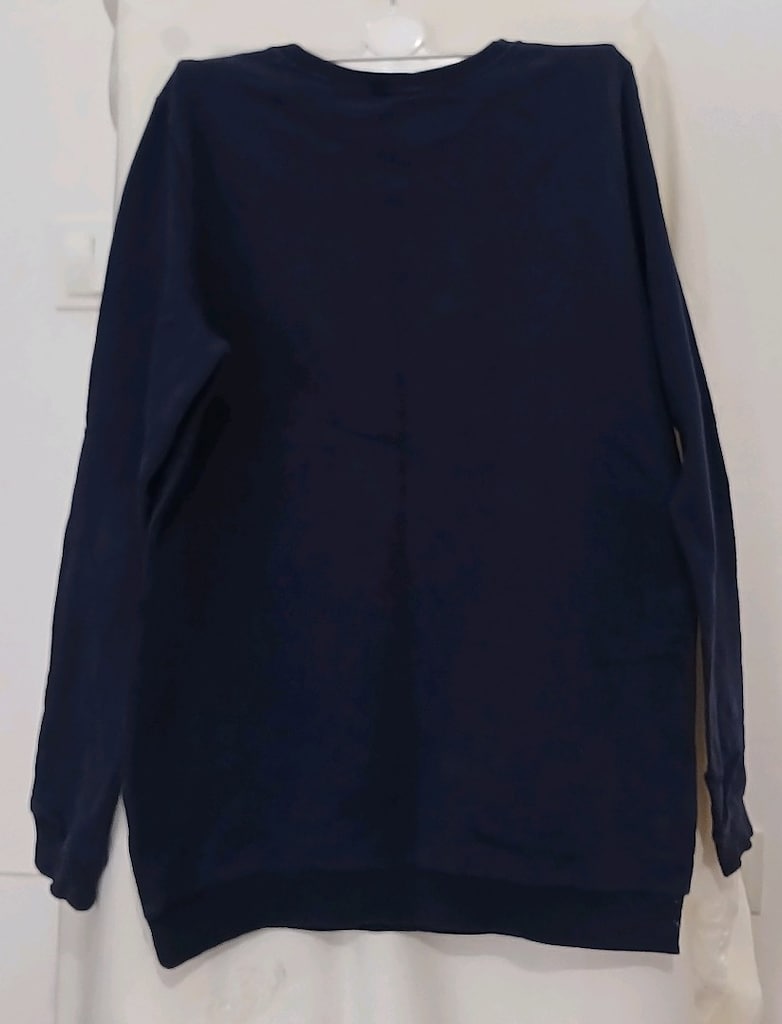 Lacivert Disney Baskılı Sweatshirt - 2