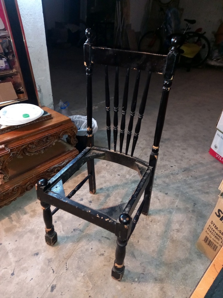 ANTİKA 1950'S THONET, AHŞAP FİL AYAK SANDALYE - 7