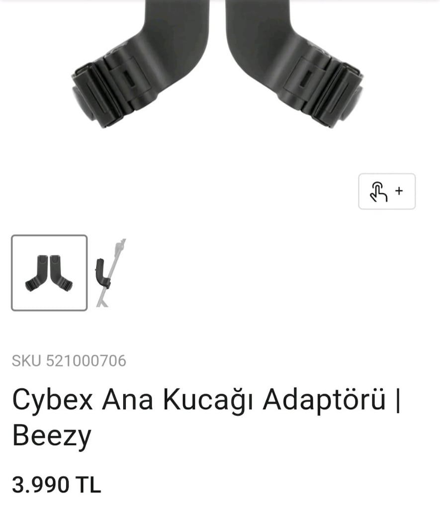 Cybex Beezy Ana Kucağı Adaptörü - 5