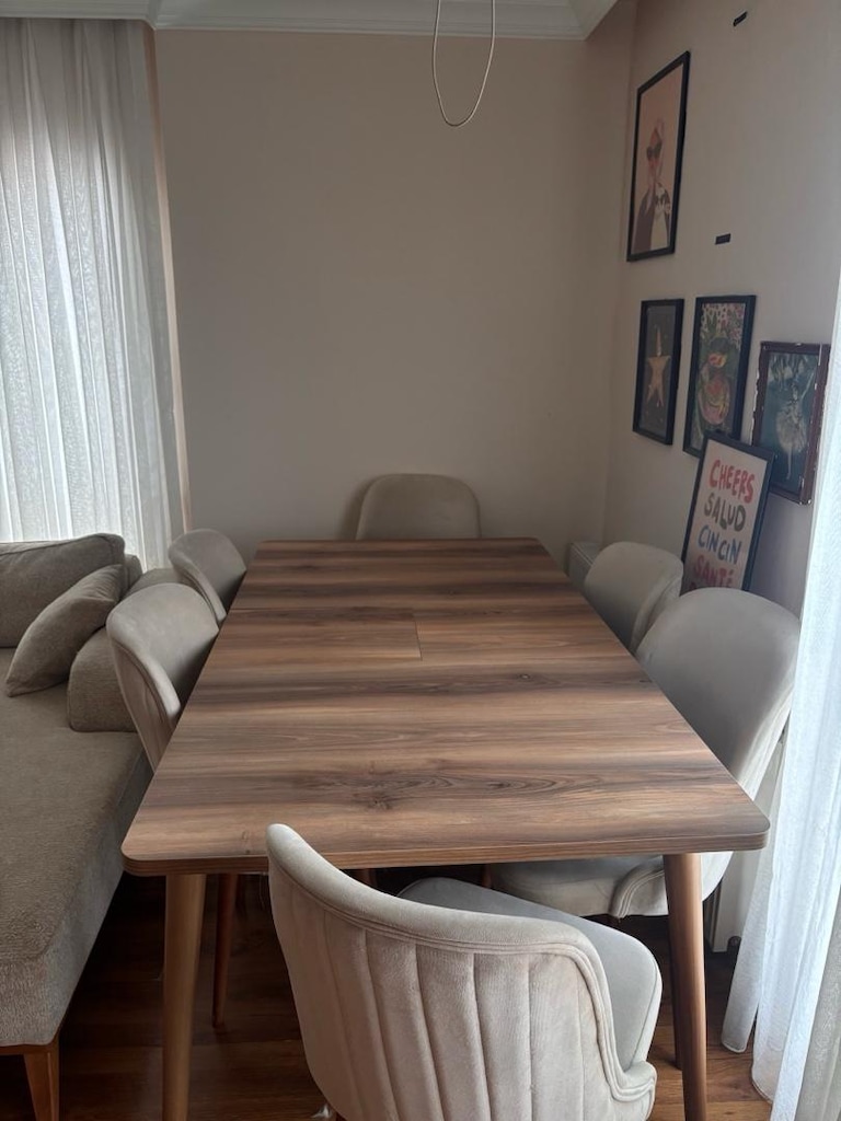 yemek masası ve 6 sandalye - 4