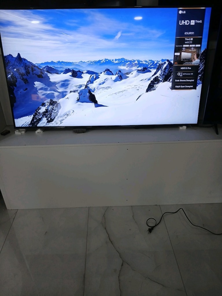 65 UR 91006LA LG 4K ULTRA HD YENİ SÜRÜM WEBOS SMART TV UYDU ALICILI - 4