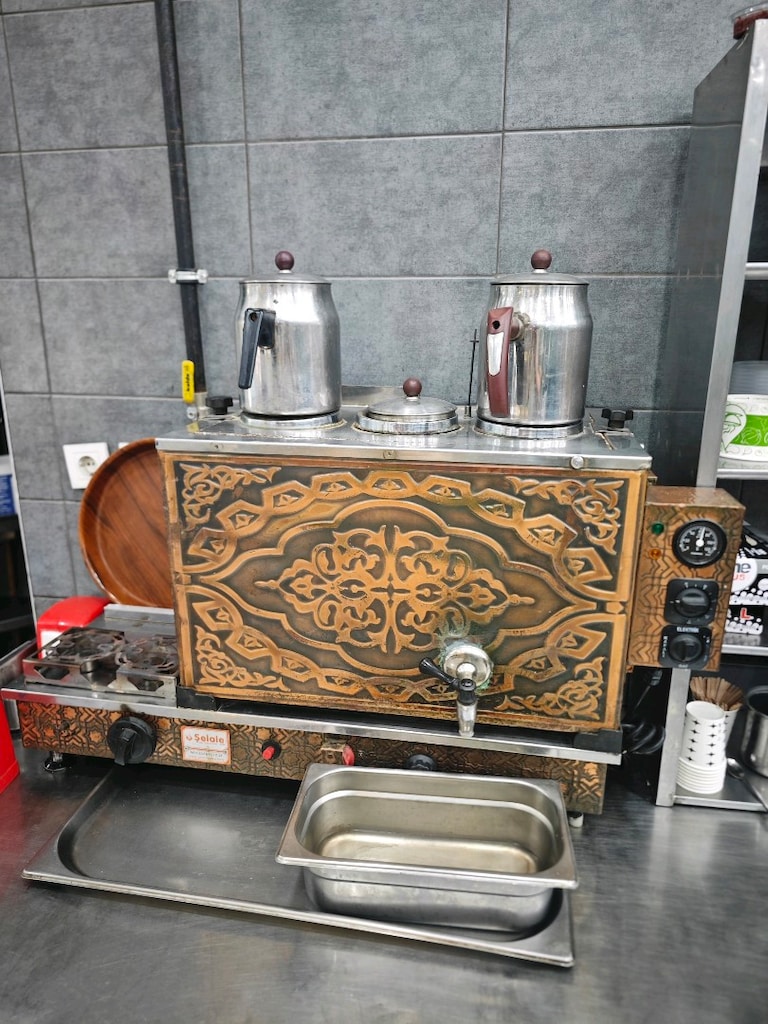 çay ocağı kazanı 3 lü - 3