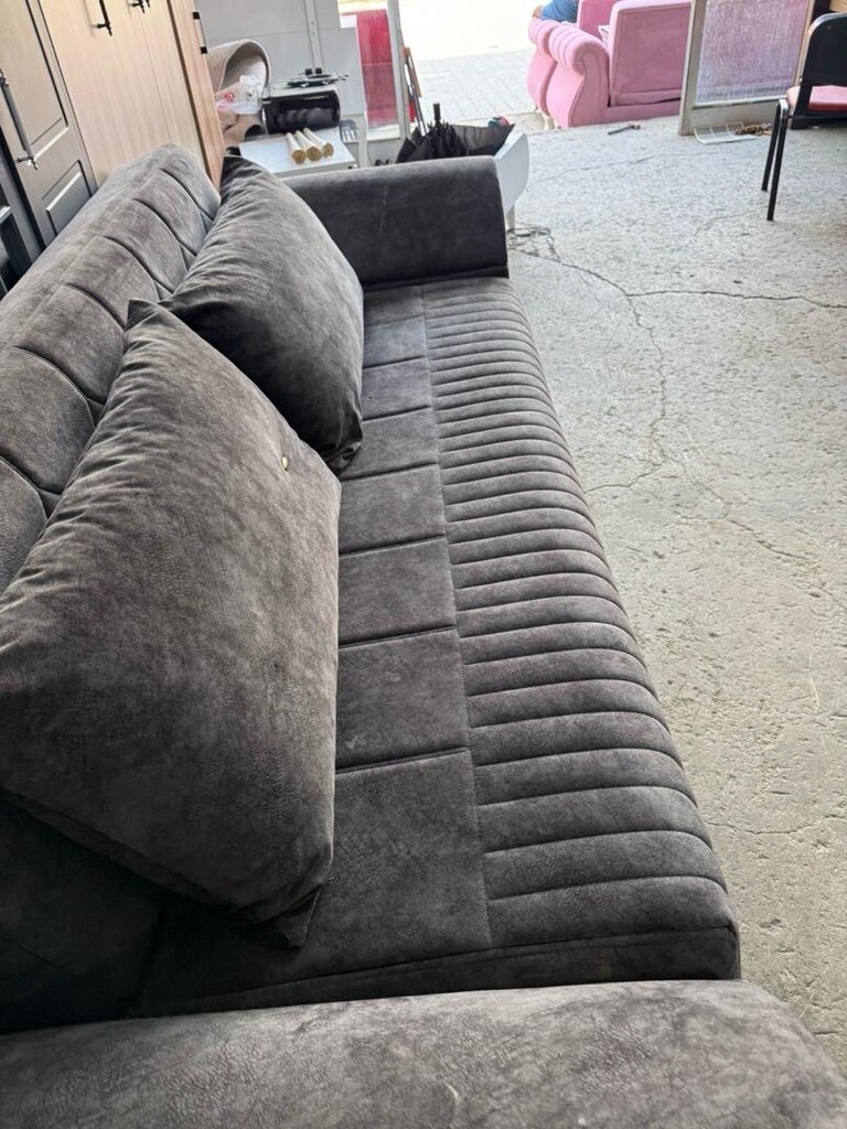 koltuk takımı 3adet 3lü eve teslim altı sandıklı - 7