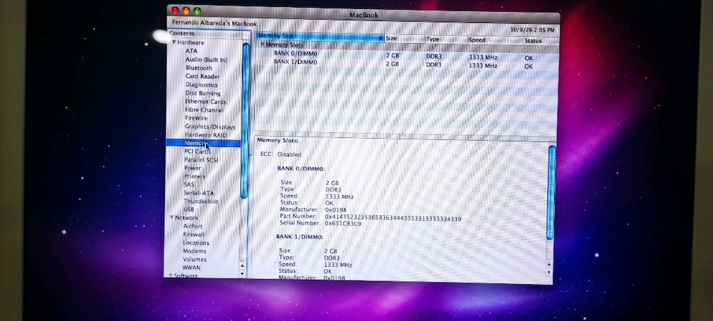 macbook unibody 2010 - 6