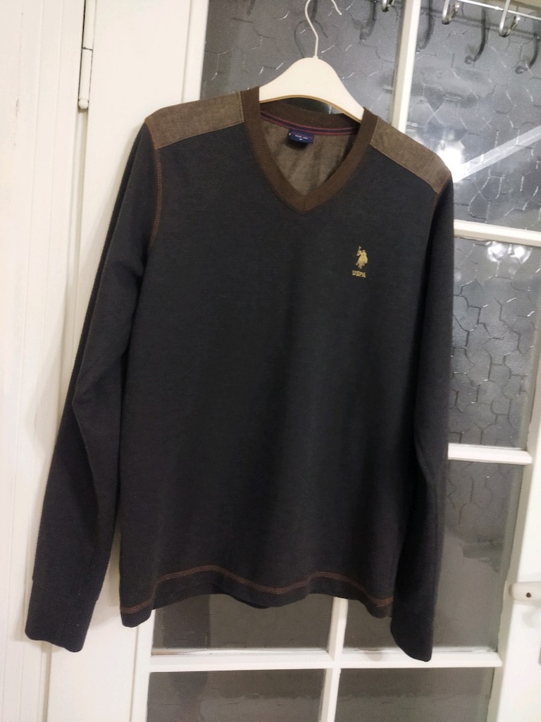 U,S POLO Erkek V yaka sweatshirt - 3