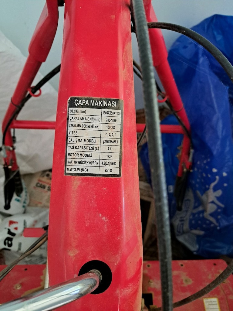 8 HP Şanzımanlı Benzinli Çapa Makinesi - 4