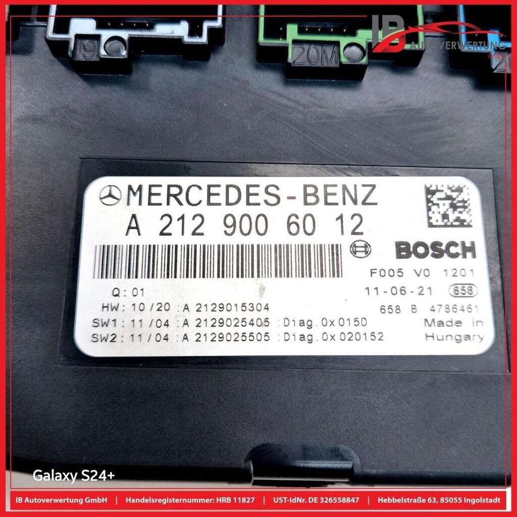 Mercedes E serisi sam beyni - 3