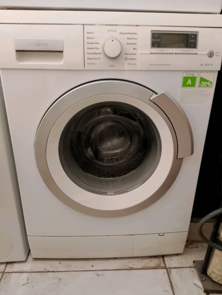 8 kilo a+++ Siemens çamaşır makinesi nakliye kurulum dağil - 3