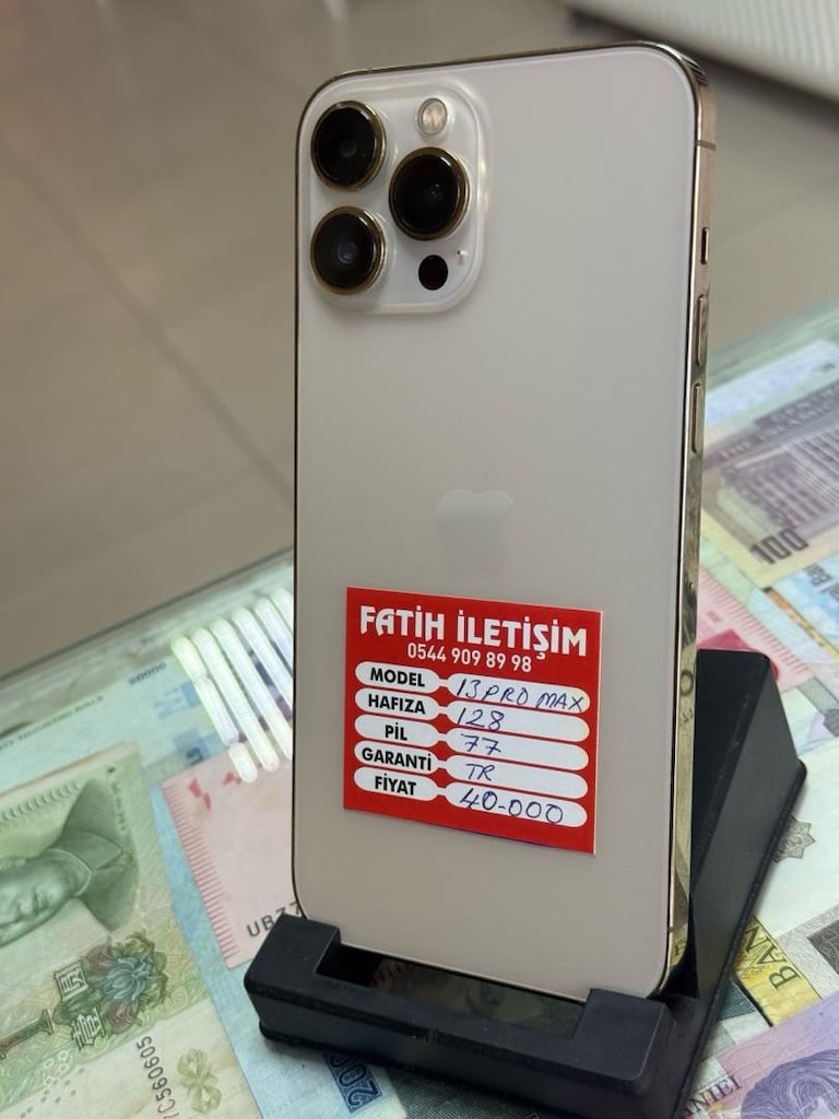 İPhone 13 pro max 128gb pil 77 - 3