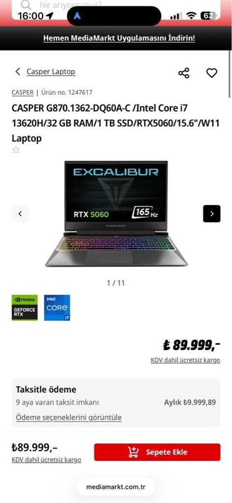 CASPER EXCALIBUR G870-RTX 5070 - 5