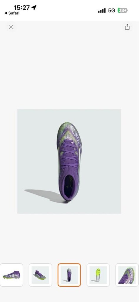 Adidas F50 Krampon Sıfıra yakın az kullanılmış - 5