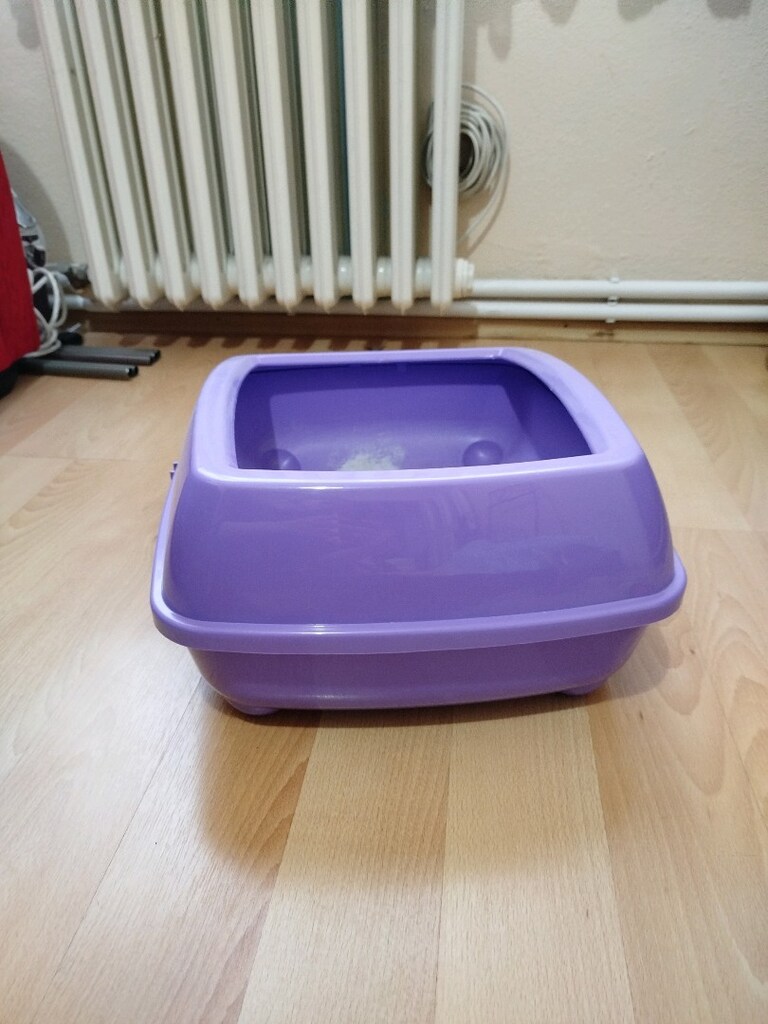 Büyük boy açık kedi tuvaleti 47x35 cm - 3