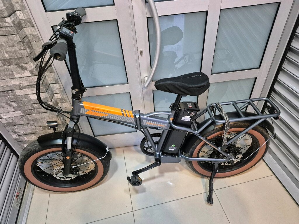 Tertemiz Sıfır Ayarında Elektrikli Katlanır Kron Bisiklet. - 6