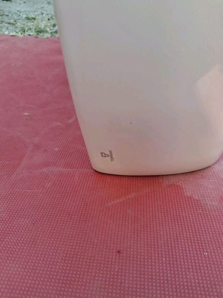 Toprak seramik yarım ayak lavabo52×64 - 2