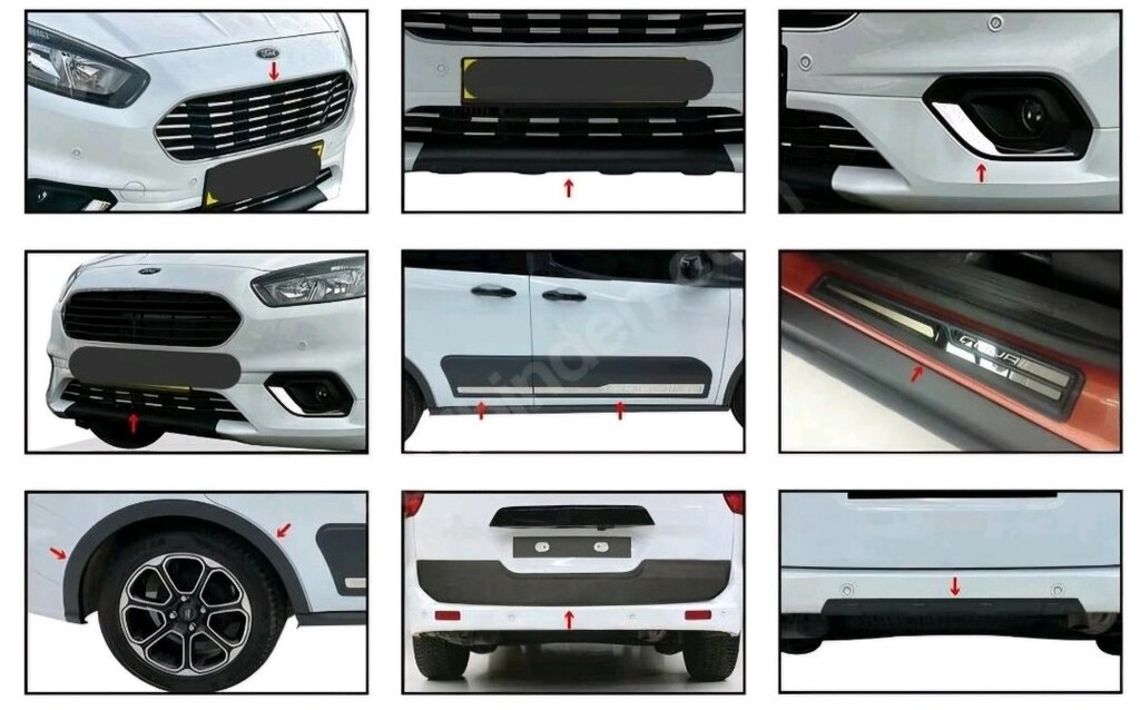 Ford Courier ( 2018 - 2023) orjinal aksesuar paketi - 2