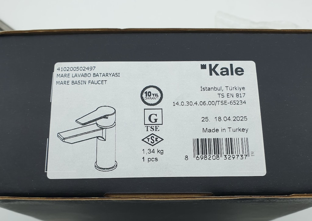 Kale Mare Lavabo Bataryası 410200502497 Sıfır Kutusunda - 11