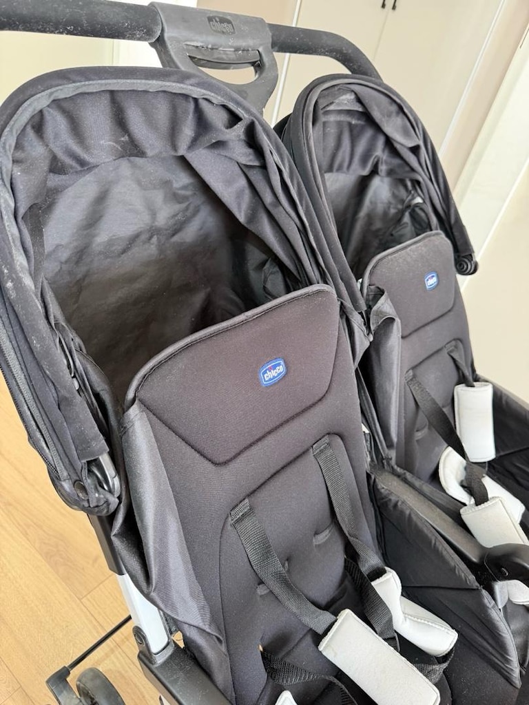 chicco ikiz bebek arabası - 2