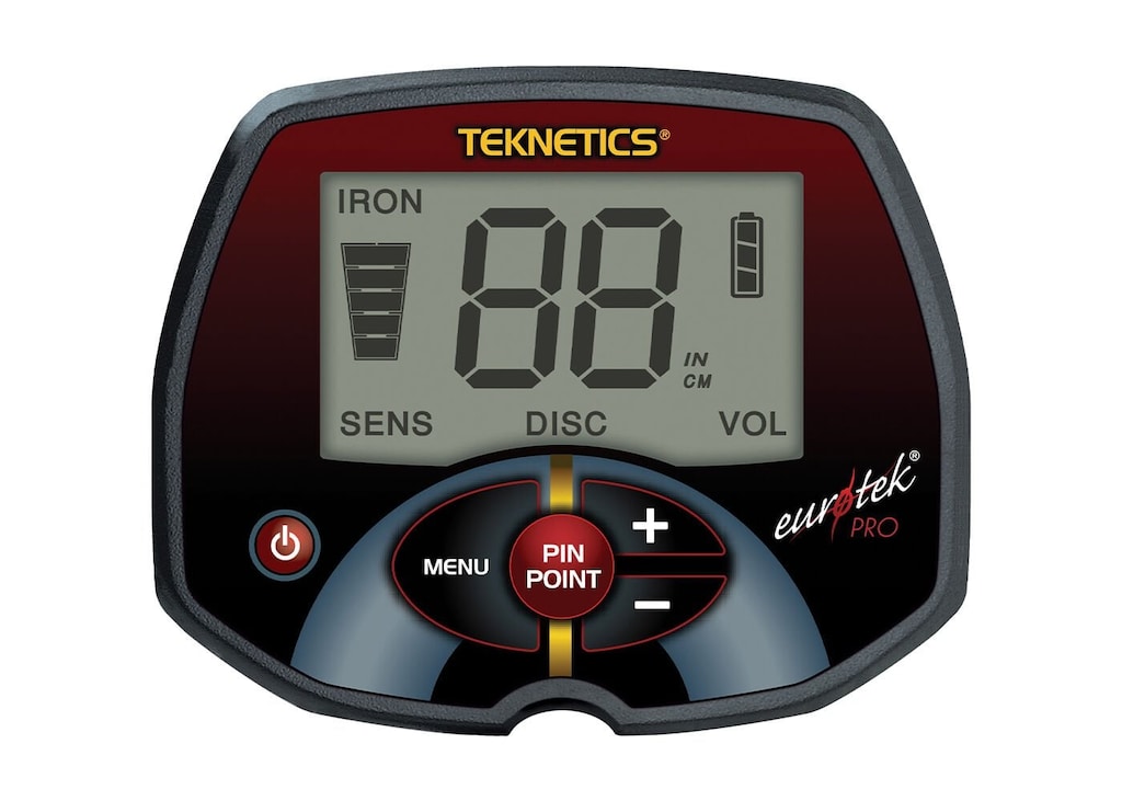 Teknetics EuroTek Pro Gelişmiş Demir Ayrımlı Dedektör (8" Konsantr...