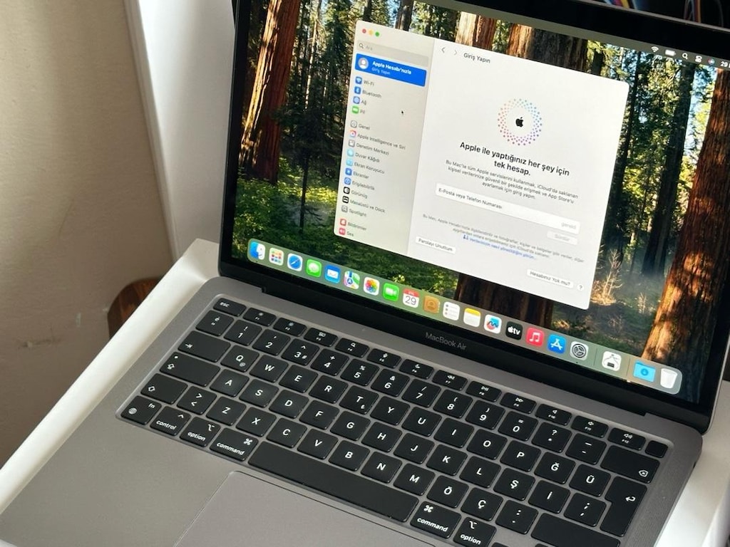 Macbook air M1 çipli özel üretim 512 gb ssd 16 gb ram pil devir 1 - 5