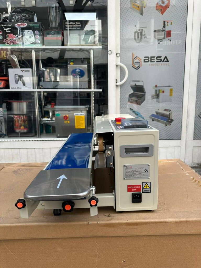 Yürüyen Bantlı Konveyörlü Otomatik Poşet Yapıştırma Makinası - 6
