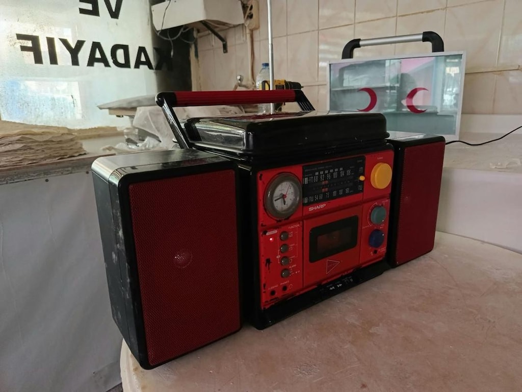 antika koleksiyonluk teyp plak radyo - 3