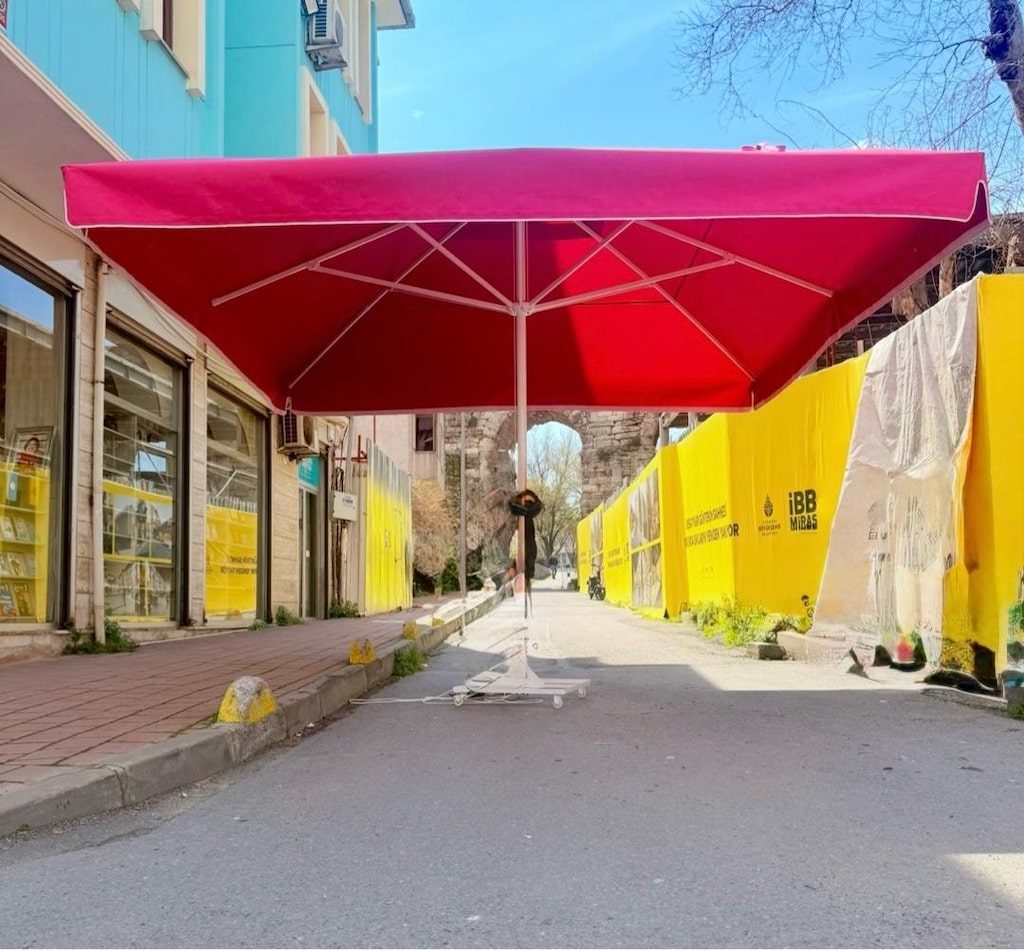 CAFE ŞEMSİYESİ NALBANT TAN