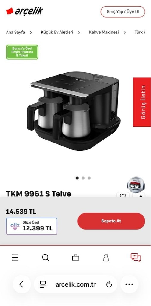 FATURALI ARÇELİK TKM9961 S TÜRK KAHVE MAKİNESİ - 2