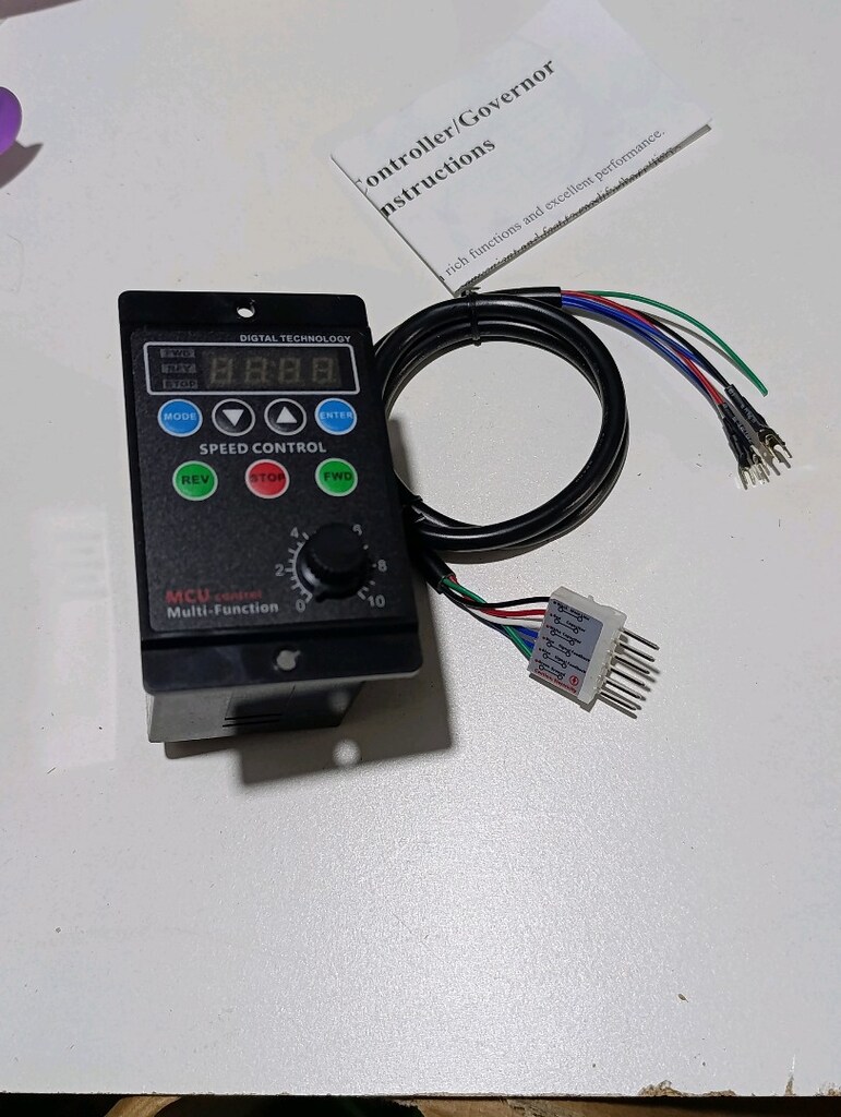 Sıfır Dijital Motor Hız Kontrol Cihazı / AC Motor Sürücü - 3